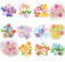 Dress It Up Button Shop 12 Pack Spring Blossom Garden Embellishment Bundle – 50 Pieces